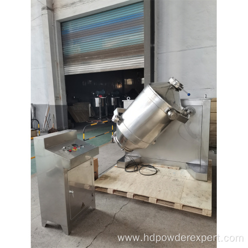 3D Drum Mixer Blender Machine for Herbal Powder